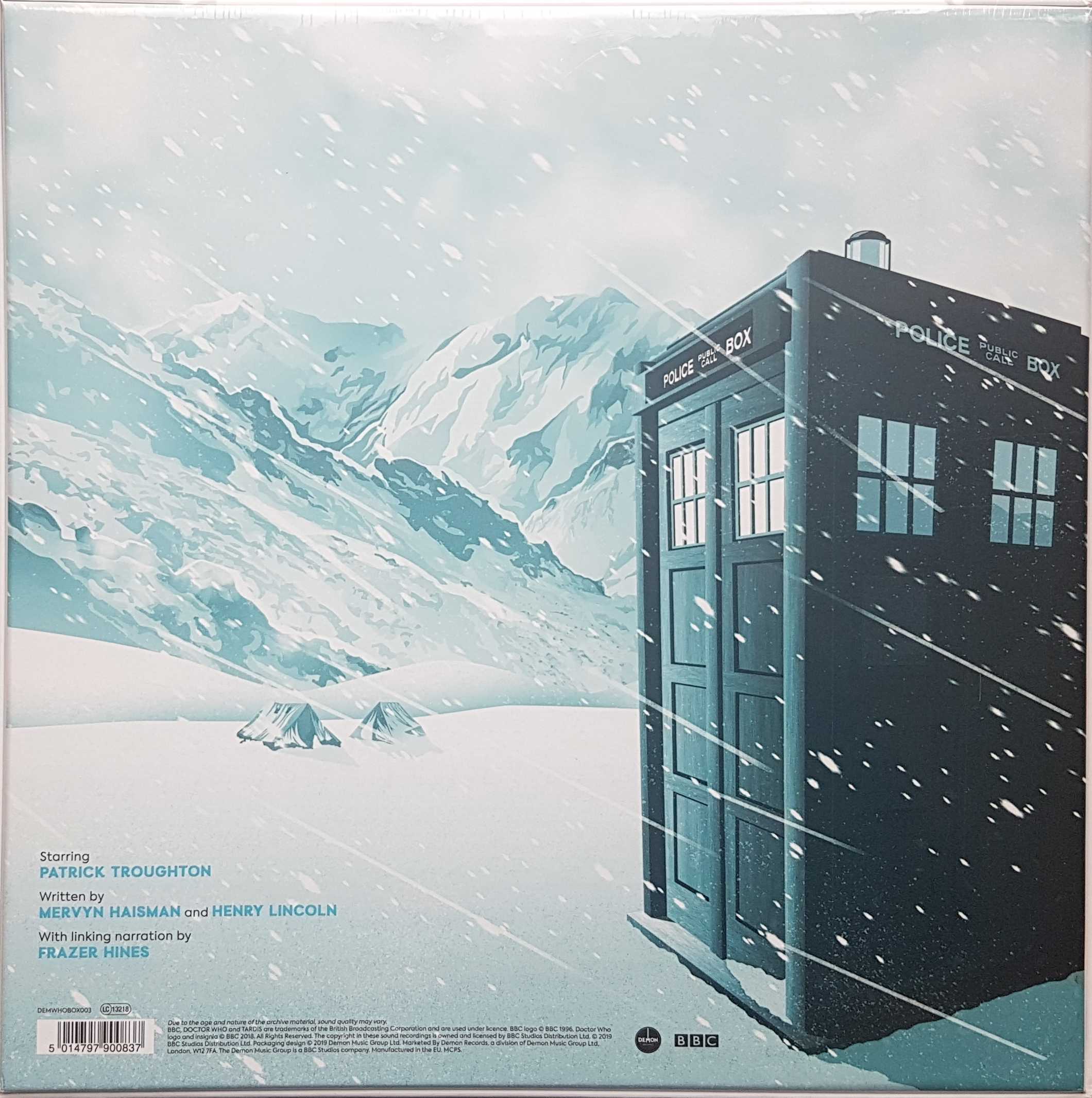 Picture of DEMWHOBOX003X Doctor Who - The abominable snowmen by artist Mervyn Haisman / Henry Lincoln from the BBC records and Tapes library